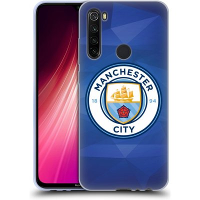 Pouzdro Head Case Xiaomi Redmi Note 8T Manchester City FC - Modré nové logo