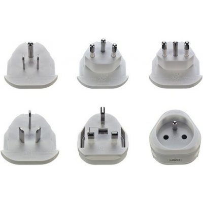 Solight cestovní adaptér, univerzální, uzemněný - PA20 – Hledejceny.cz