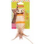 Zolux Sisalová myš s peřím 10 cm – Zboží Dáma