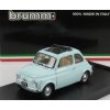 Sběratelský model Brumm Fiat 500f Tetto Aperto Open 1965 Azzurro Acquamarina 1:43