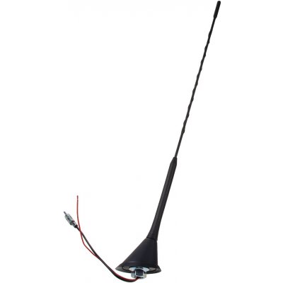 MGB aktivní FLEX 75°AM-FM anténa Škoda, VW s DIN konektorem 40cm | Zboží Auto