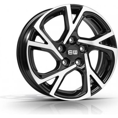 Elite Wheels EJ02 AGILE 6,5x16 5x100 ET38 black polished