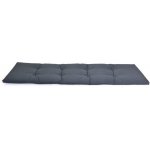 Rojaplast 16242 poduška na lavici tmavě šedá 162 x 42 cm – Zboží Dáma