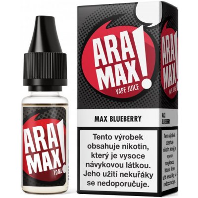 Aramax Max Borůvka 10 ml 0 mg – Hledejceny.cz