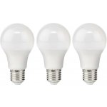 NEDIS LED žárovka E27/ A60/ 4,9 W/ 220 V/ 470 lm/ 2700 K/ teplá bílá/ matná/ 3 kusy – Hledejceny.cz