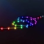 LED řetěz Twinkly Dots RGB černý IP44 10 m TWD200STP-BEU – Hledejceny.cz