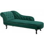 Massive home Zelený otoman Chesterfield samet 39429 – Zbozi.Blesk.cz