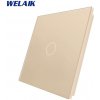 Vypínač Welaik 1 - ivory cream A191L