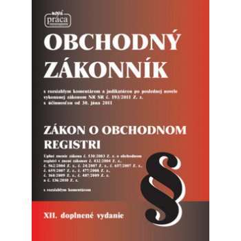 Obchodný zákonník Zákon o obchodnom registri