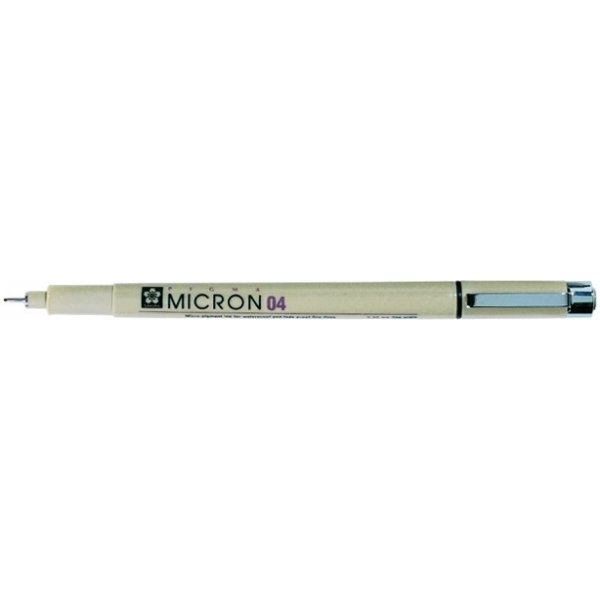  Bruynzeel-sakura XSDK04/49 technické pero Pigma Micron s archivním inkoustem Pigma 0,4 mm černá