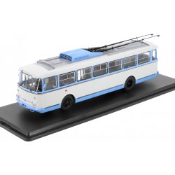 Start Scale Models SSM Škoda 9TR trolejbus modrá / bílá SSM 1:43