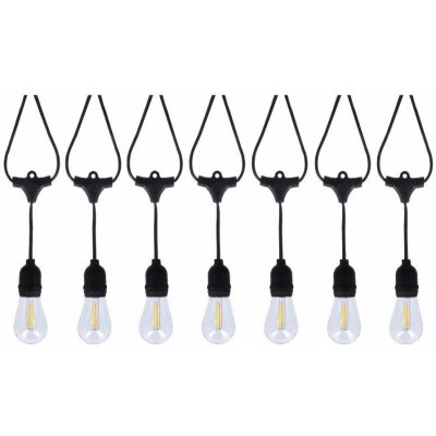 Tesla Lighting LED světelný řetěz Party, 13,5 m, studená – teplá bílá PR1515W – Hledejceny.cz