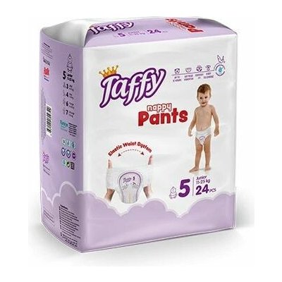 Taffy Nappy Pants 5 JUNIOR 11-25 kg 24ks – Sleviste.cz