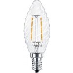 Philips LED žárovka svíčka kroucená ST35 E14 2-25W E14 827 CL G ND 250Lm čirá – Hledejceny.cz
