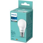 Philips LED žárovka 1x8W-60W E27 806lm 4000K bílá – Hledejceny.cz