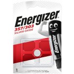Energizer 357/303 Silver Oxide 138mAh 1ks E300784002 – Hledejceny.cz