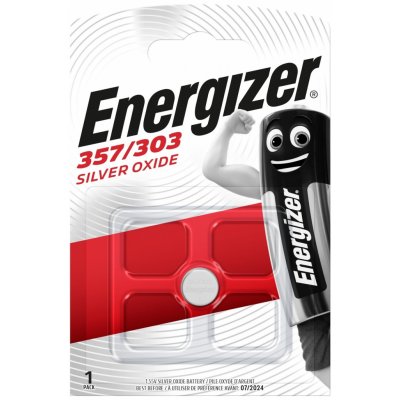 Energizer 357/303 Silver Oxide 138mAh 1ks E300784002 – Zbozi.Blesk.cz