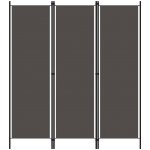 Shumee 3dílný paraván antracitový 150 x 180 cm – Zboží Dáma Shumee 3dílný paraván antracitový 150 x 180 cm – Zboží Dáma