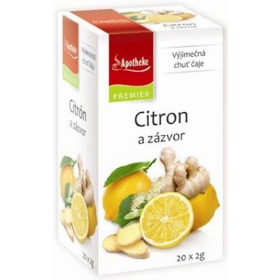 Apotheke Čaj Citron a zázvor 20 sacc