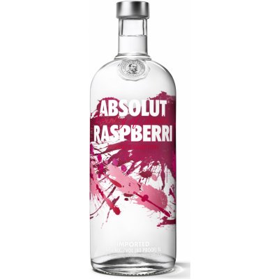 Absolut Raspberry 40% 1 l (holá láhev) – Hledejceny.cz