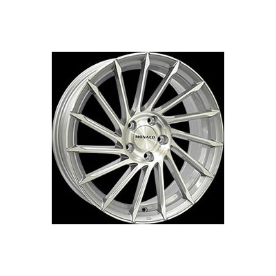 MONACO WHEELS TURBINE 8x18 5x120 ET30 light gray polished – Sleviste.cz