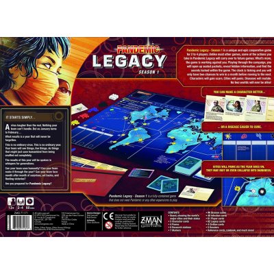 Z-Man Games Pandemic Legacy Red Season 1 – Hledejceny.cz