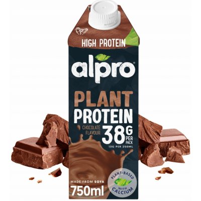 Alpro High Protein Sójový Nápoj s čokoládovou příchutí 750 ml – Zboží Dáma