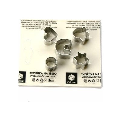 Vykrajovátka sada 5 kusů mini – Zboží Dáma