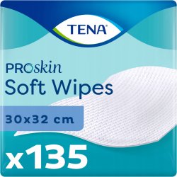 Tena Softwipe utěrka jemná 135 ks