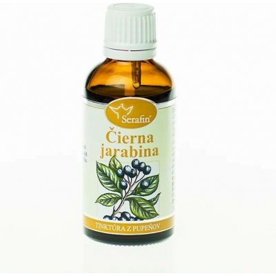 Serafin Jarabina černá aronie tinktura z pupenů 50 ml – Hledejceny.cz