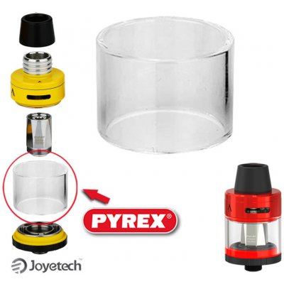 Joyetech Cubis 2 2ml/3,5ml PYREX tělo – Zboží Mobilmania