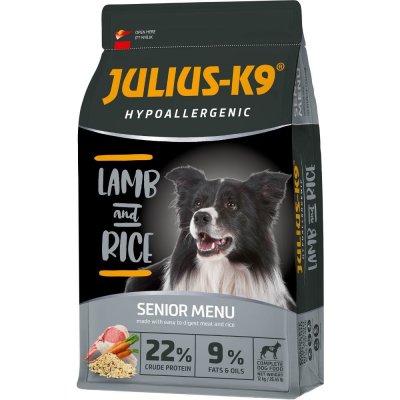 Julius K9 SENIOR/LIGHT Hypoallergenic JAHŇA A RÝŽE 12 kg – Zboží Mobilmania