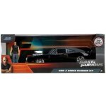 Jada Rychle a zběsile 1970 Dodge Charger + figurka Dominic Toretto kovová 1:24 – Zboží Dáma