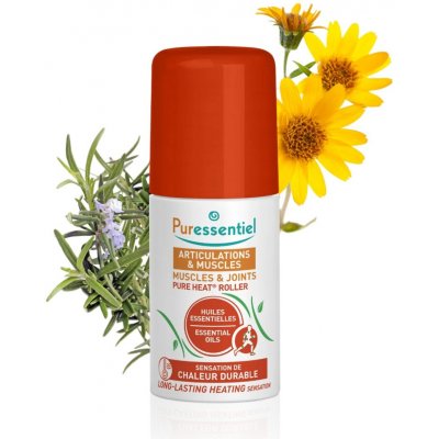 PURESSENTIEL Pure Heat Roller na svaly&klouby 75ml – Zboží Dáma