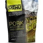 Adventure Menu vepřové s knedlíkem a zelím 400 g – Zboží Dáma