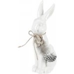 Figurka zajíc keramický 19 x 10 x 7 cm – Hledejceny.cz