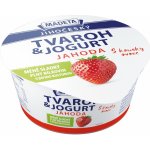 Madeta Jihočeský tvaroh & jogurt jahoda 135 g – Zboží Mobilmania
