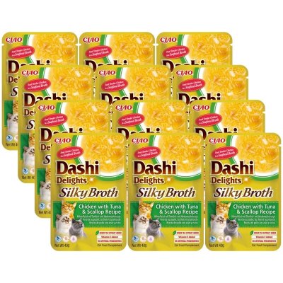 Dashi Delights kuře tuňák mušle 12 x 40 g – Hledejceny.cz