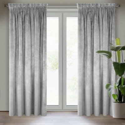 EUROFIRANY ZATEMŇOVACÍ ZÁVĚS NA PÁSCE VILLA 140X270 CM ŠEDÁ – Hledejceny.cz