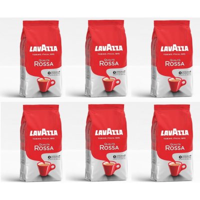 Lavazza Qualita Rossa 6 x 1 kg – Zboží Mobilmania