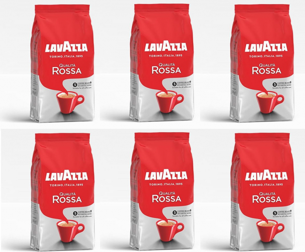 Lavazza Qualita Rossa 6 x 1 kg