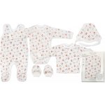 Mamatti Novorozenecká sada do porodnice Medvídek a balón bílá – Zboží Dáma