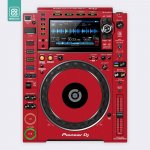 Doto Design Skin CDJ 2000 NXS2 FULL COLORS Aurora Red – Zboží Živě