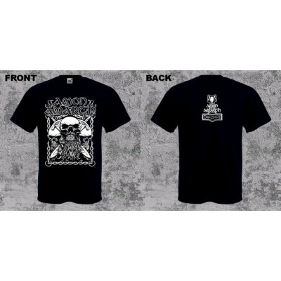 Fruit of the Loom Amon Amarth Bearded Skull T-Shirt – Hledejceny.cz