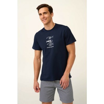 Vamp Pyjamas pánské pyžamo 22673 180 Blue – Zboží Dáma