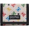 Peněženka CurePink rozkládací Harry Potter Znaky Bradavických kolejí 12 x 10 x 2 cm 97BW1QHPT