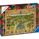 RAVENSBURGER Mapa Bradavic 1500 dílků