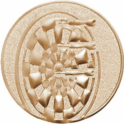 Emblém 25mm "Šipky" bronzový 1062504-3 – Zboží Dáma