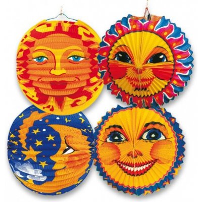 Lampion Sun & Moon 25 cm – Hledejceny.cz