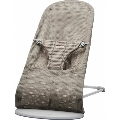 BabyBjörn Bouncer Bliss šedá béžová Mesh – Zboží Dáma